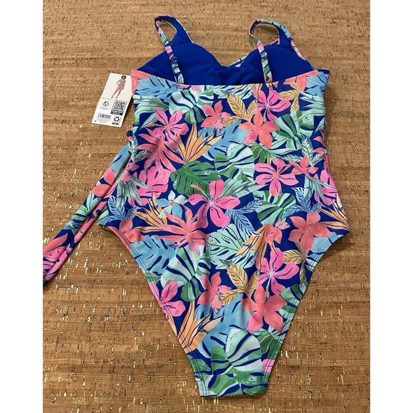Member's Mark Women's Wrap-Style One-Piece Swimsuit Size Large - Picture 7 of 10